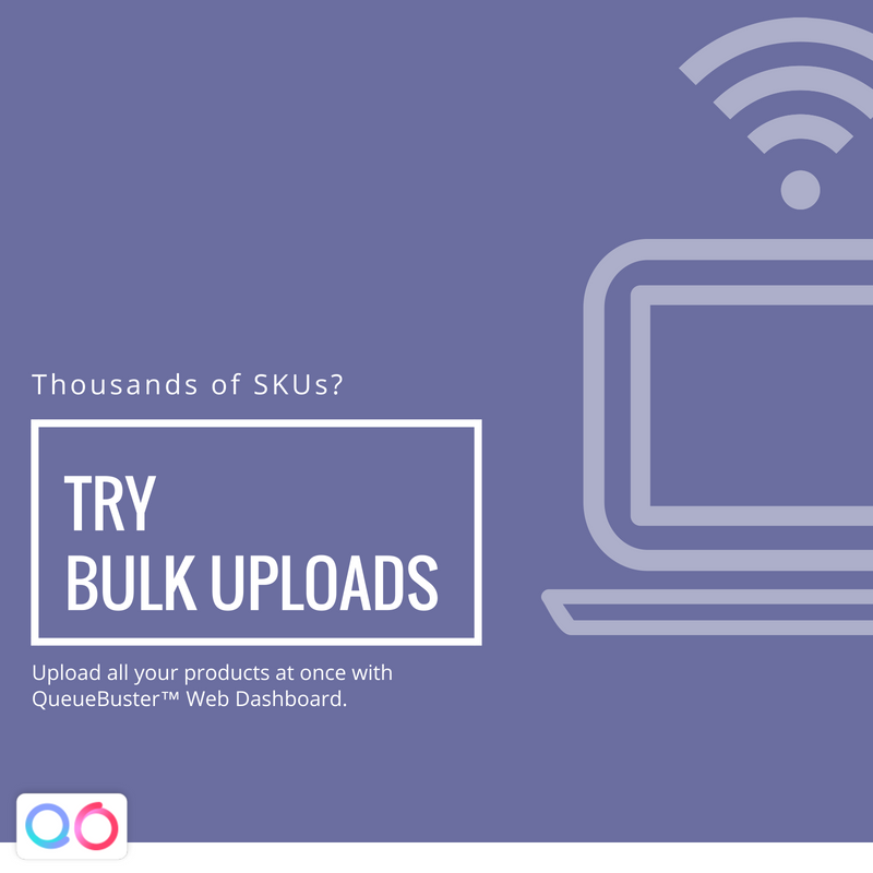 Is the hassle of adding thousands of products keeping you from using a POS solution?

Try QueueBuster™ Web Dashboard and upload all your products at once

Download Now for a 14-DAY FREE TRIAL: bit.ly/2ykcpIG
For more details call on +917053200783
#POS #Billing #Payments