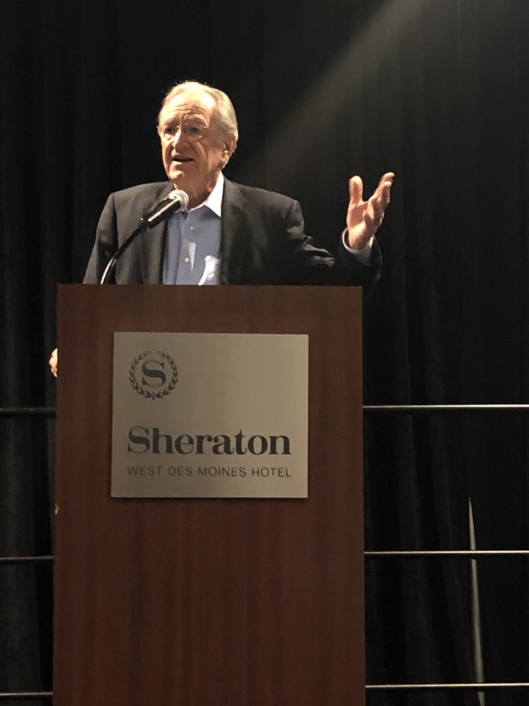 HarkinSummit's tweet photo. Senator Harkin is speaking this morning at the One Door Many Paths conference about breaking down barriers to employment for people with disabilities and preparing young people with disabilities for competitive, integrative employment. #inclusionmatters #ODMP18 https://t.co/bnM4LMcXAj