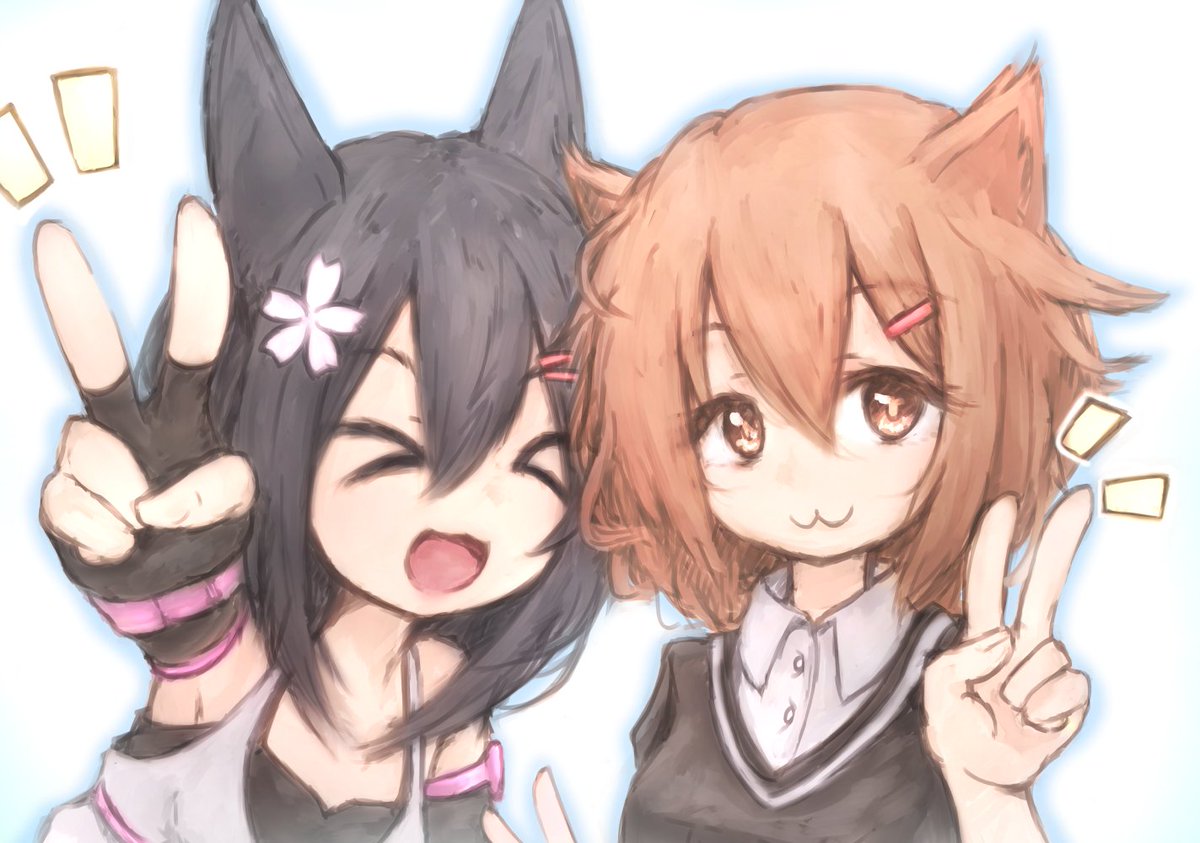 VRC可愛い勢の二人
@pdm0w0 <a href="/iris_aiai/">Iris_ai</a>