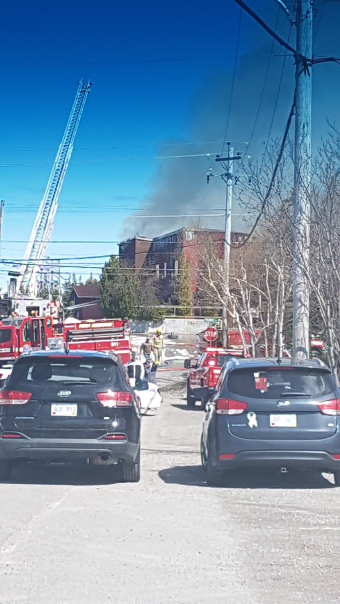 Stay safe Pasadena fire and rescue on scene on church street fire.