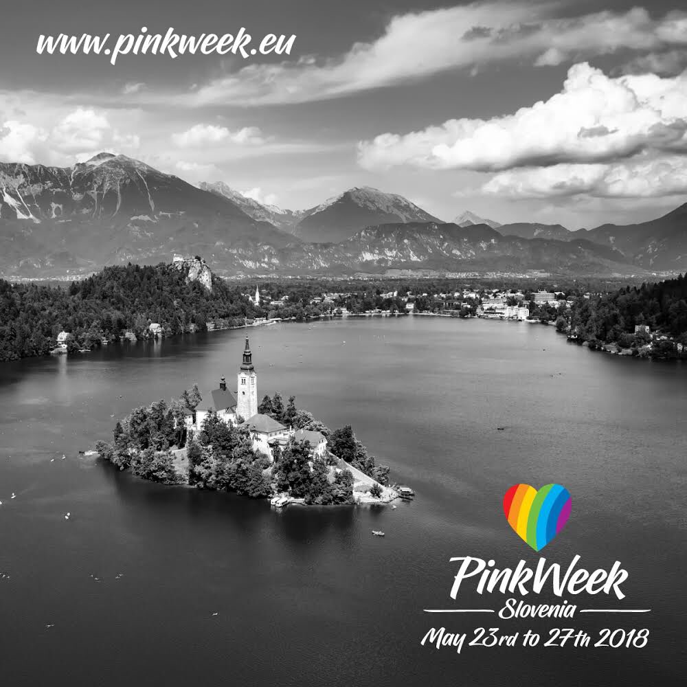 You know magnificent Bled already? You will be able to see it in Slovenia on Pinkweek 2018! #ifeelslovenia #pinkweek2018