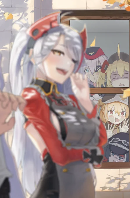 「指揮官がドタバタしてる姿を見ると楽しくなっちゃうもの」

#アズールレーン 