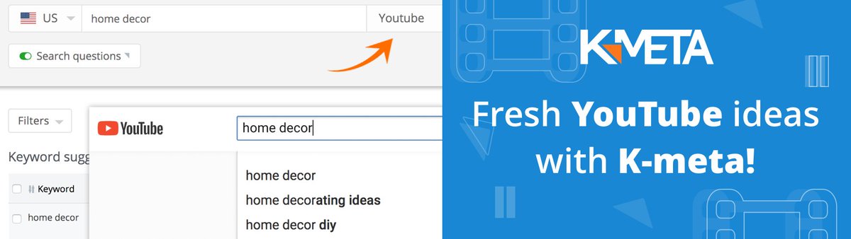 KeyMeta's tweet image. Start your winning strategy on #YouTube with @KeyMeta ! Check out  real-life suggestions, explore #keywords, get #inspired and find new #ideas with this tool! Read more -&amp;gt; k-meta.com/news/get-fresh… #blogging #vlogging #video #suggestions #suggest #autocomplete