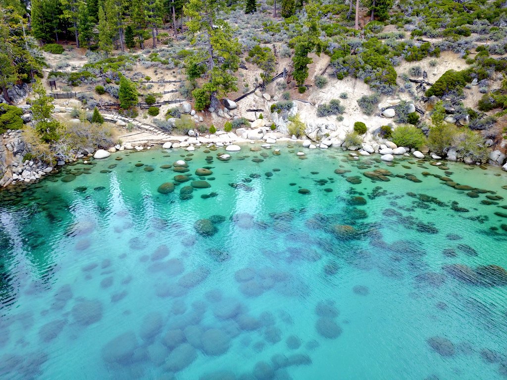 This is #SecretCove in #LakeTahoe. 