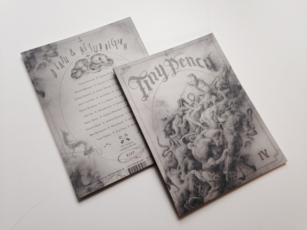 Next exhibitor is the fabulously multi-talented <a href="/amberhsu/">Amber Hsu 🕸 徐碧莉</a> with a cornucopia of wares, including everyone's favorite graphite based zine <a href="/TheTinyPencil/">Tiny Pencil</a> amberhsu.com