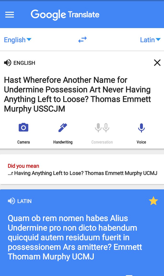 Thomas Emmett Murphy USSCJM