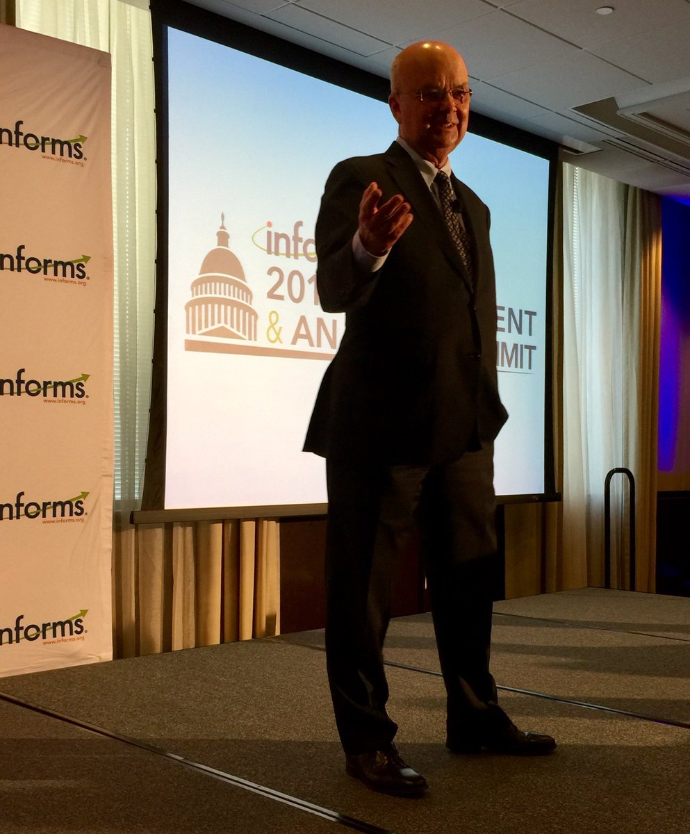 christinayiotis's tweet photo. “The Importance of Data Analytics & Operations Research in Government and Defense” @GenMhayden Former Director of @CIA & @NSAGov @INFORMS 2018 Government & Analytics Summit at the Reserve Officers Association #PostTruth #AssaultOnIntelligence #FactBased #EvidenceBased #Loyalty https://t.co/qH7xYAdx9X
