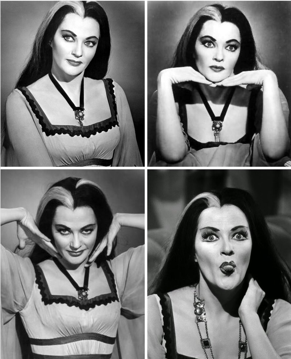 Yvonne De Carlo in costume as Lily Munster.
#TheMunsters #comedy #retrohorror
