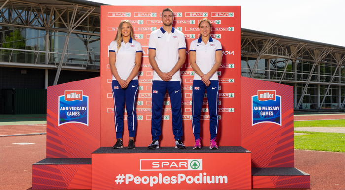 SPARNorthEng's tweet photo. British Athletics Partner SPAR to Boost Community Sport With ‘The People’s Podium’ https://t.co/C4Eovg3fZW https://t.co/DmqxL069GV