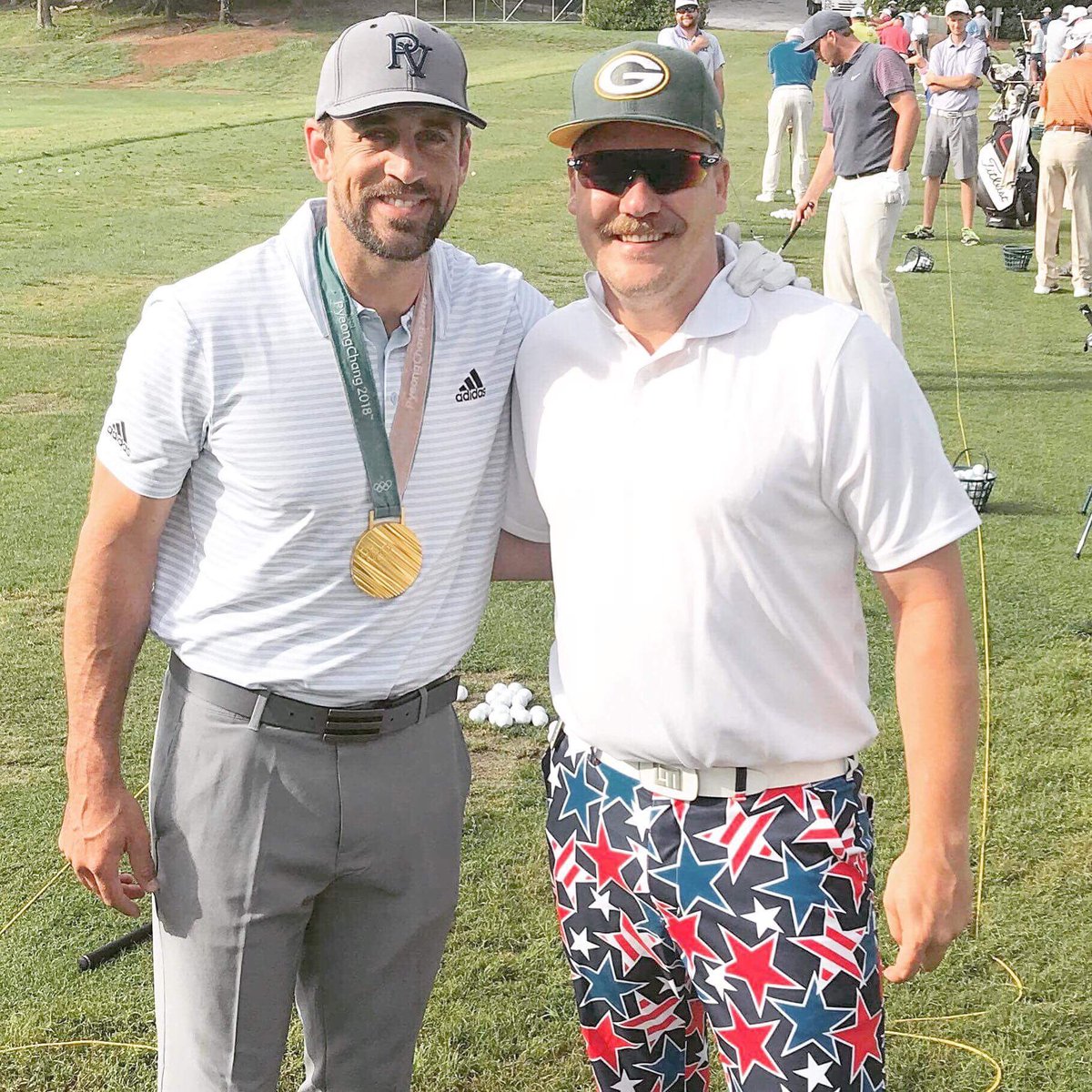 Matt Hamilton (@mattjamilton) on Twitter photo It was an honor meeting one of my #wisco brothers yesterday. <a href="/AaronRodgers12/">Aaron Rodgers</a> hopefully Iāll see you on the links again soon! If not, then <a href="/LambeauField/">Lambeau Field</a>!! <a href="/BMWCharityProAm/">BMW Charity Pro-Am presented by TD SYNNEX</a> was such a great experience and I loved meeting so many people! #GoPackGo #mustchemen #champions #curling It was an honor meeting one of my #wisco brothers yesterday. <a href="/AaronRodgers12/">Aaron Rodgers</a> hopefully Iāll see you on the links again soon! If not, then <a href="/LambeauField/">Lambeau Field</a>!! <a href="/BMWCharityProAm/">BMW Charity Pro-Am presented by TD SYNNEX</a> was such a great experience and I loved meeting so many people! #GoPackGo #mustchemen #champions #curling