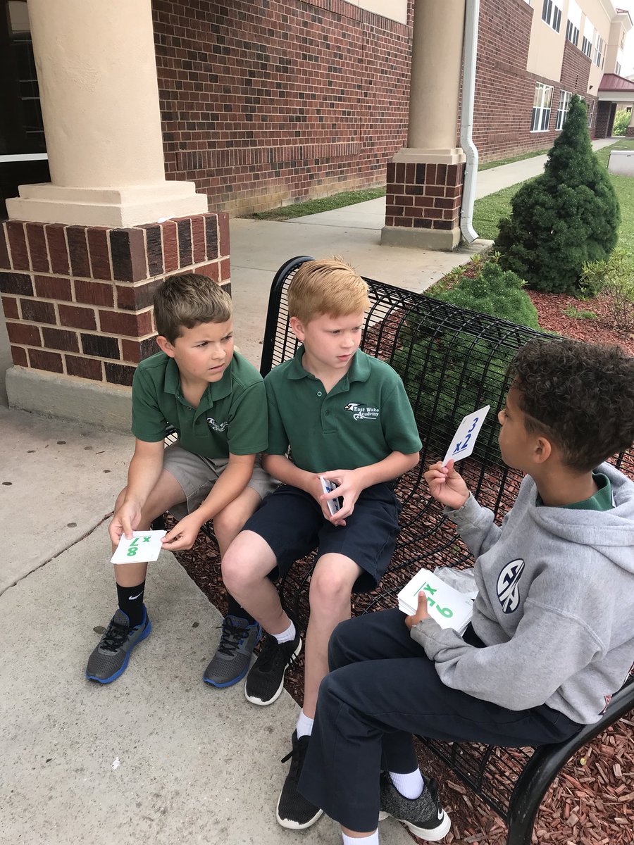TammyHeuts's tweet image. Beautiful day in Eagle Country to practice fluency 🦅➕➖➗✖️
#mathoutside
#ontask
#Eagles
@EASTWAKEACADEMY @JacobsEwaPrin