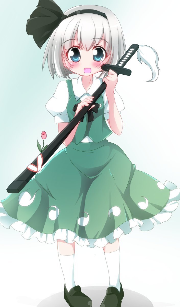 東方 みょんっ だいぶ前のを塗りました 東方 魂魄妖夢 みょん Geo Fanboxはじめましたのイラスト