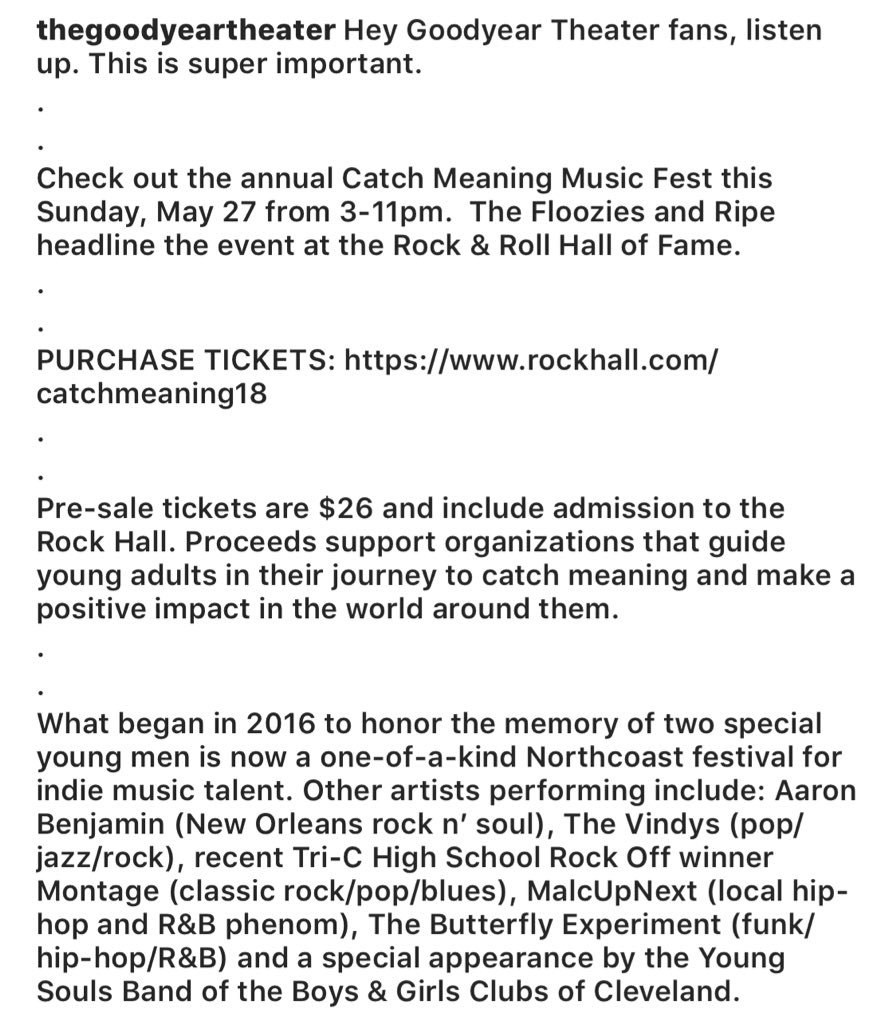 GOODYEAR THEATER FANS: