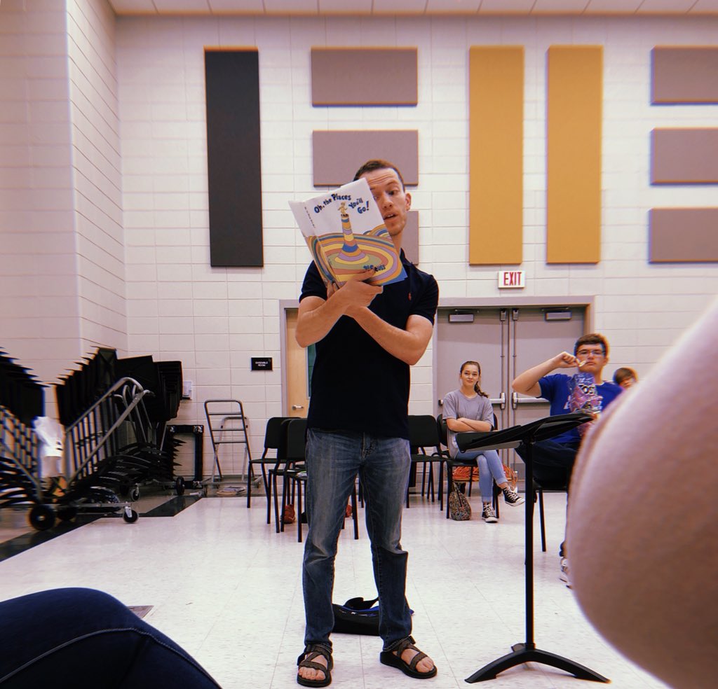 Today we had our final class with our seniors :( You have left your mark and we will miss you greatly! Go do big things. Oh, the places you’ll go.