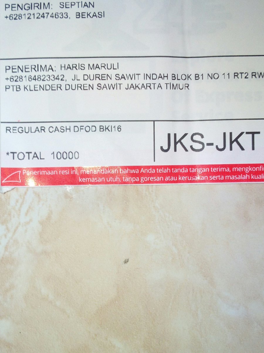 SeptiyanS's tweet photo. @BukaBantuan 
Selamat malam cs.bukalapak
Tolong bantu transaksi saya ini 180872967736 ingin di ganti kurirnya dengan J&amp;T sesuai kesepakatan bersama
Saya lupa barang sudah saya kirim https://t.co/kKmLFk7Iwa