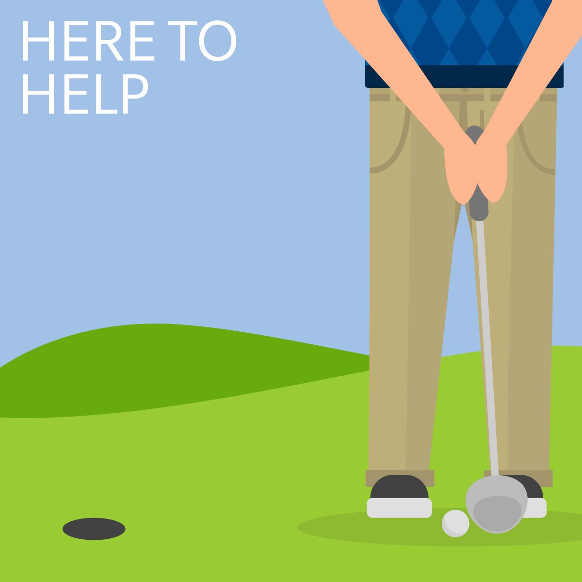 RandyWeeda's tweet photo. Tricky putt on the green? Nothing beats a good caddy at your side. Tricky question about your policies? Well, that’s my time to shine. If you ever need help learning more about your coverage options, send me a message. https://t.co/6cxeDZ5Sfs
