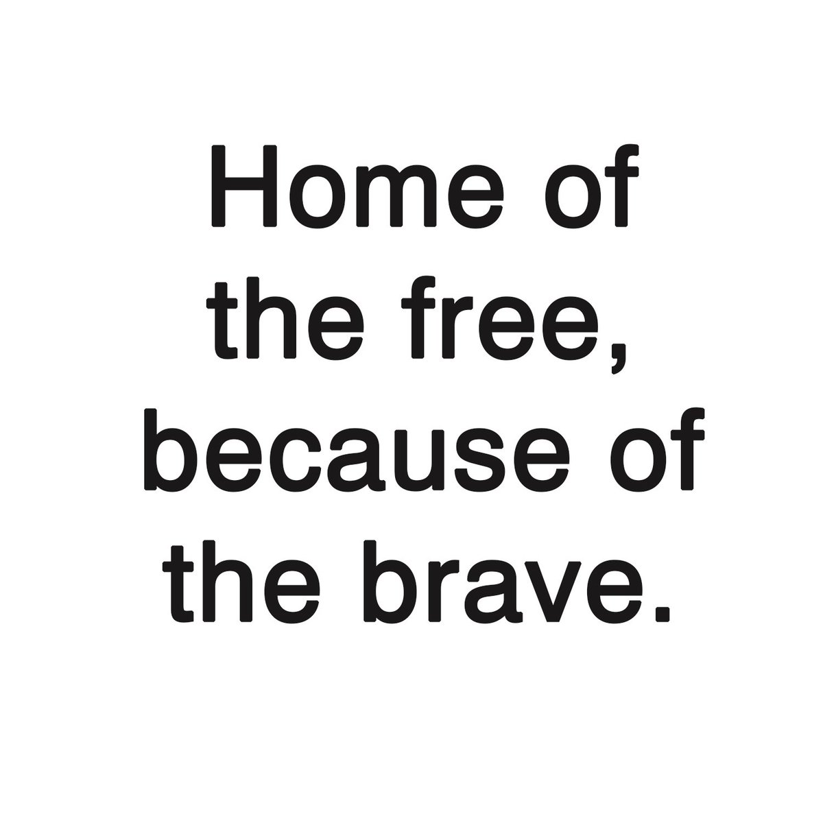 Today we honor those and the family of those who have lost their lives protecting ours.