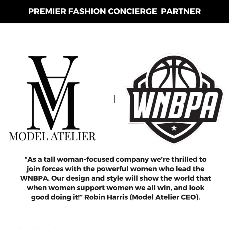 TheWNBPA's tweet photo. #PressRelease: @TheWNBPA &amp; @modelatelier announce strategic partnership, uniting professional sports union with fashion design house. 

https://t.co/1xnwHHF4Sd

#ThePowerOfTheW #ModelAtelier https://t.co/5Ub8Fds9ag