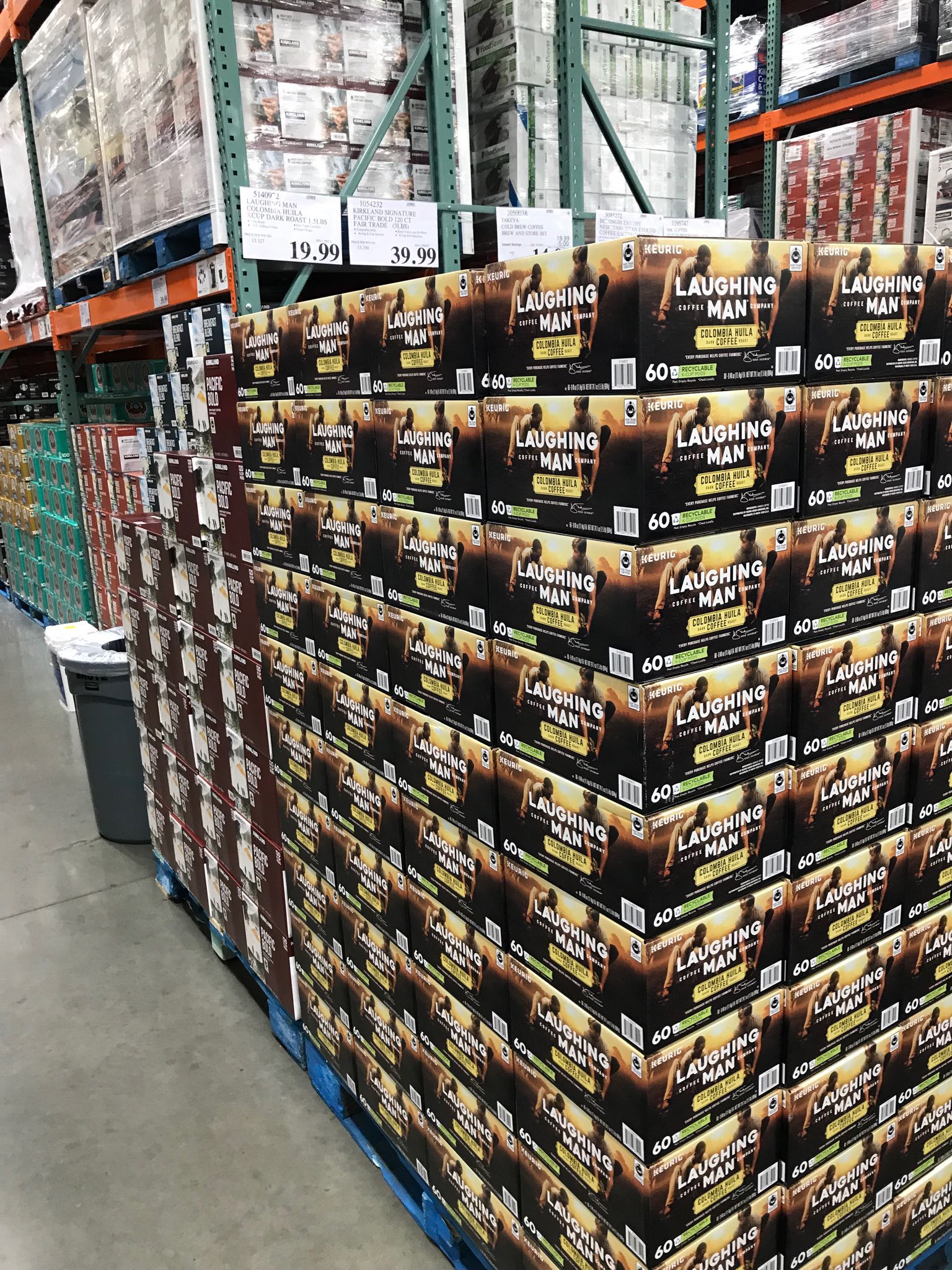 Laughing Man Coffee Keurig Costco Laugh Poster