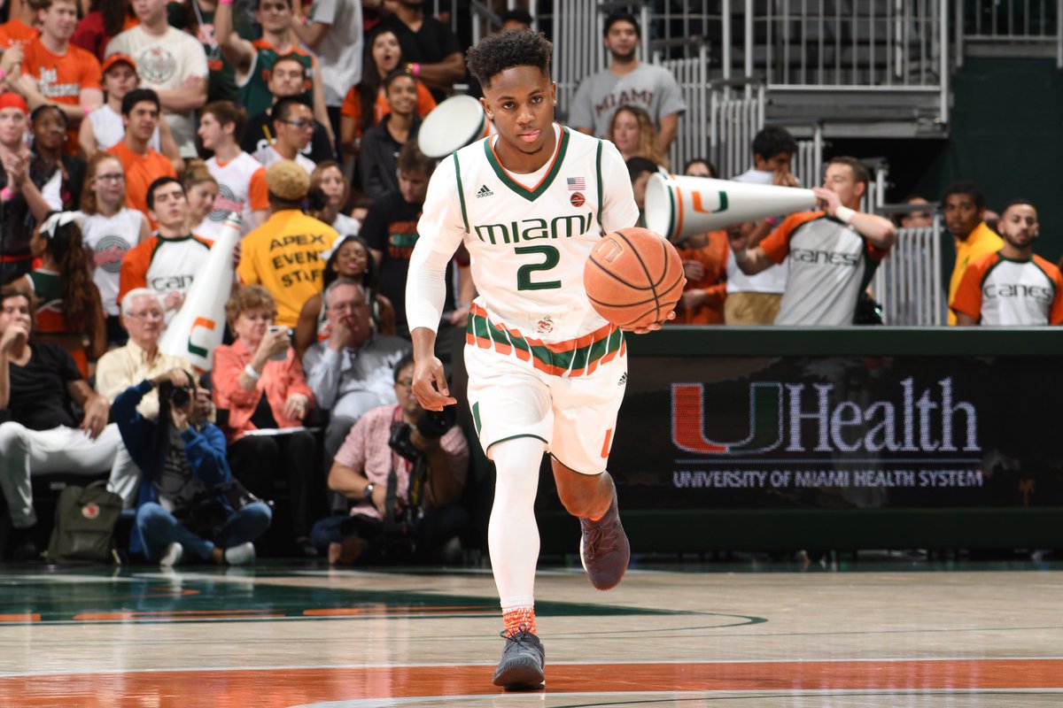 MiamiHurricanes's tweet photo. There is only one. 

Miami is the only school to have a 10-game winning streak in football, men’s basketball and baseball in 2017-18. https://t.co/FEU0c0hrRo