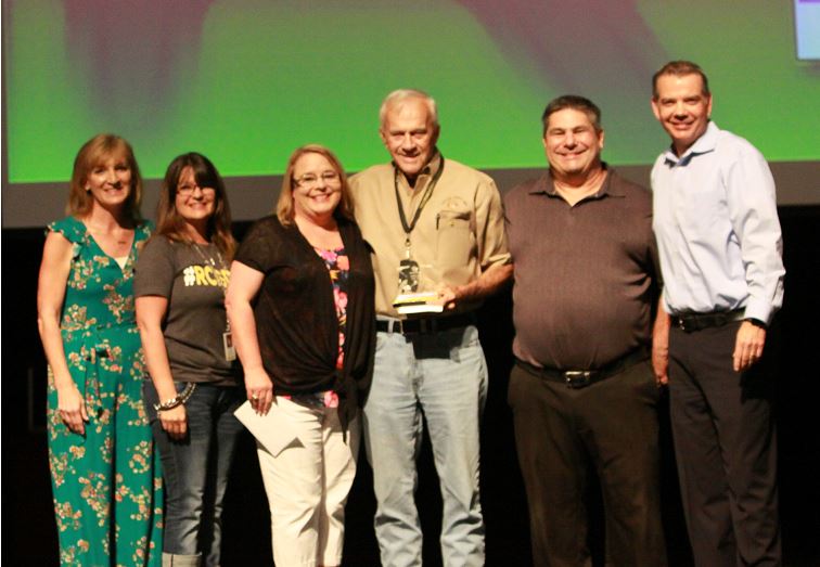 Congratulations to Royse City ISD School Bus Driver of the Year Mr. Jerry Richardson. Mr. Richardson has driven for <a href="/RoyseCityISD/">Royse City ISD</a> for 9 years and is currently the driver for the Pre-K Giraffe Bus!