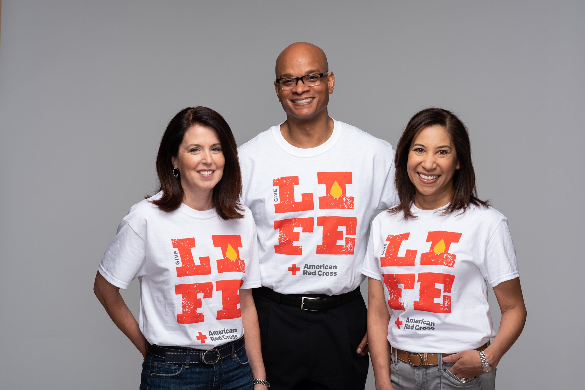 american red cross shirt