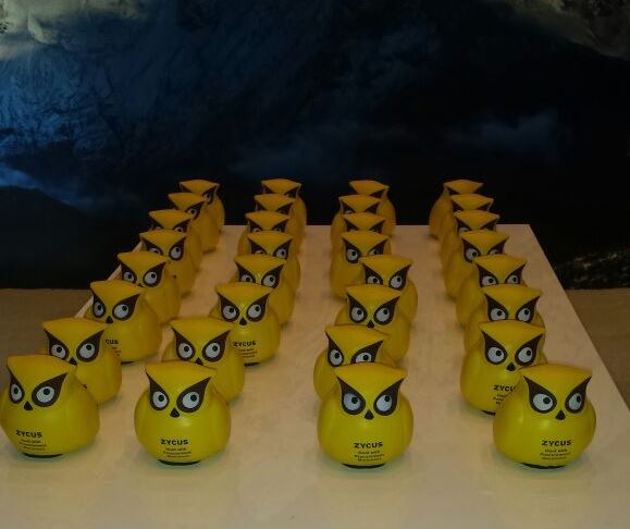 Zycus's tweet photo. Hoot to #procurement merriment with Zycus and collect this super cute goodie from booth #414  of the AP &amp; P2P Conference &amp; Expo! 
#APSpring #IOFM https://t.co/Keuf6ljs8q