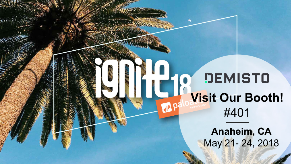 cortexbypanw's tweet photo. [#Events] We're at #PANignite all week! Visit our booth, #401, to learn about our product, check out our custom dashboards and learn how we can make your SOC run smoother!#DFIR #Infosec #SOAR https://t.co/4zUA7qsMnb