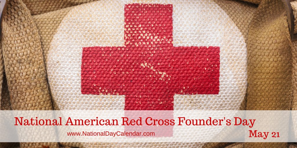 CHSPOhio's tweet photo. Today is #AmericanRedCrossFoundersDay! It's the anniversary of the American Red Cross, which was founded in 1881 by Clara Barton, the first president of the organization. Read more here --> https://t.co/wqaPtr2FJv https://t.co/ptCDkRA7sm