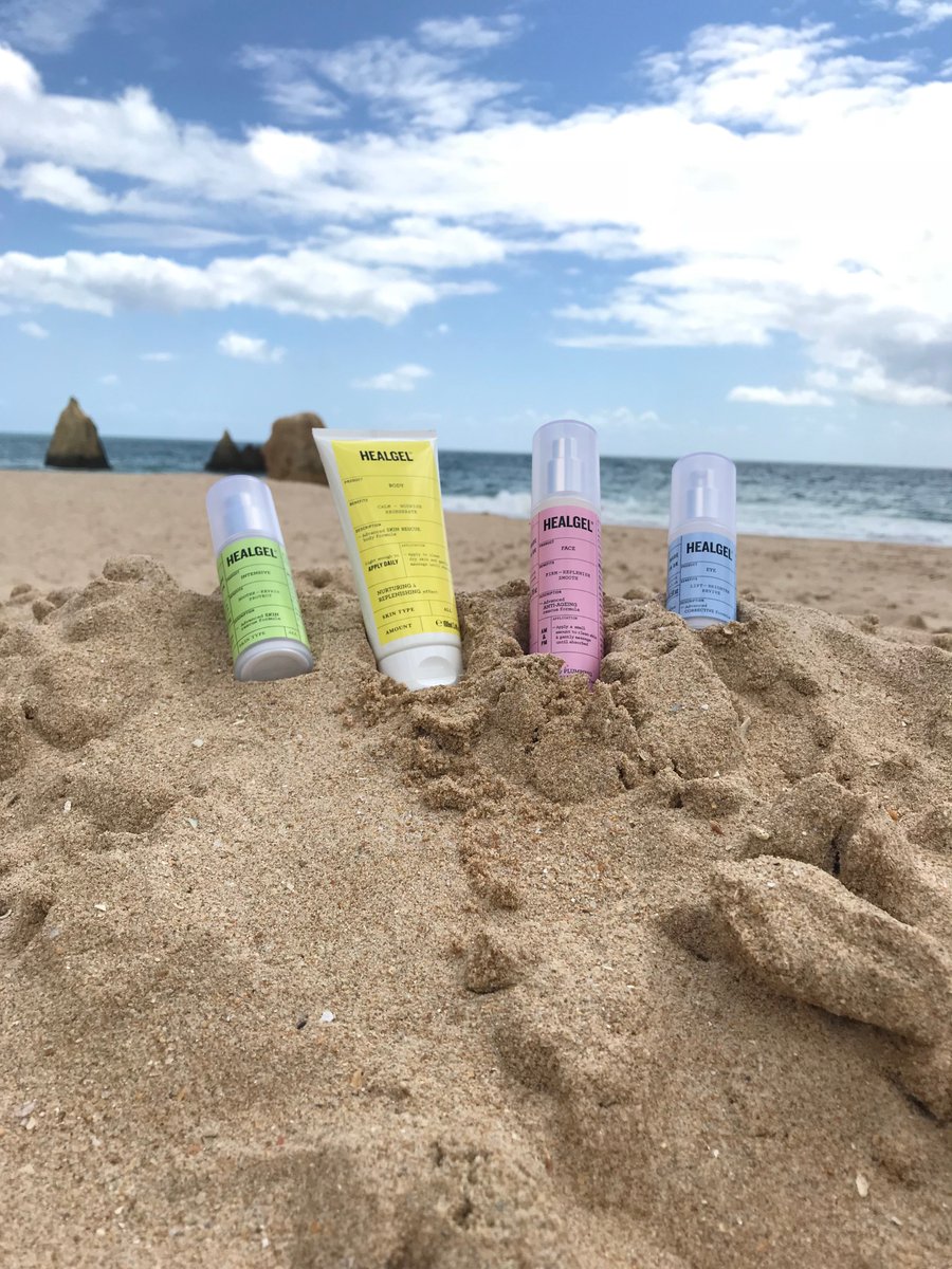 Our product’s multi-active formulas have infinite uses… we’ll have you Healed &amp; Hooked in no time at all! healgel.co.uk/shop/ #beauty #skincare #healing #beach #crueltyfree #veganskincare #beachbody #scarring