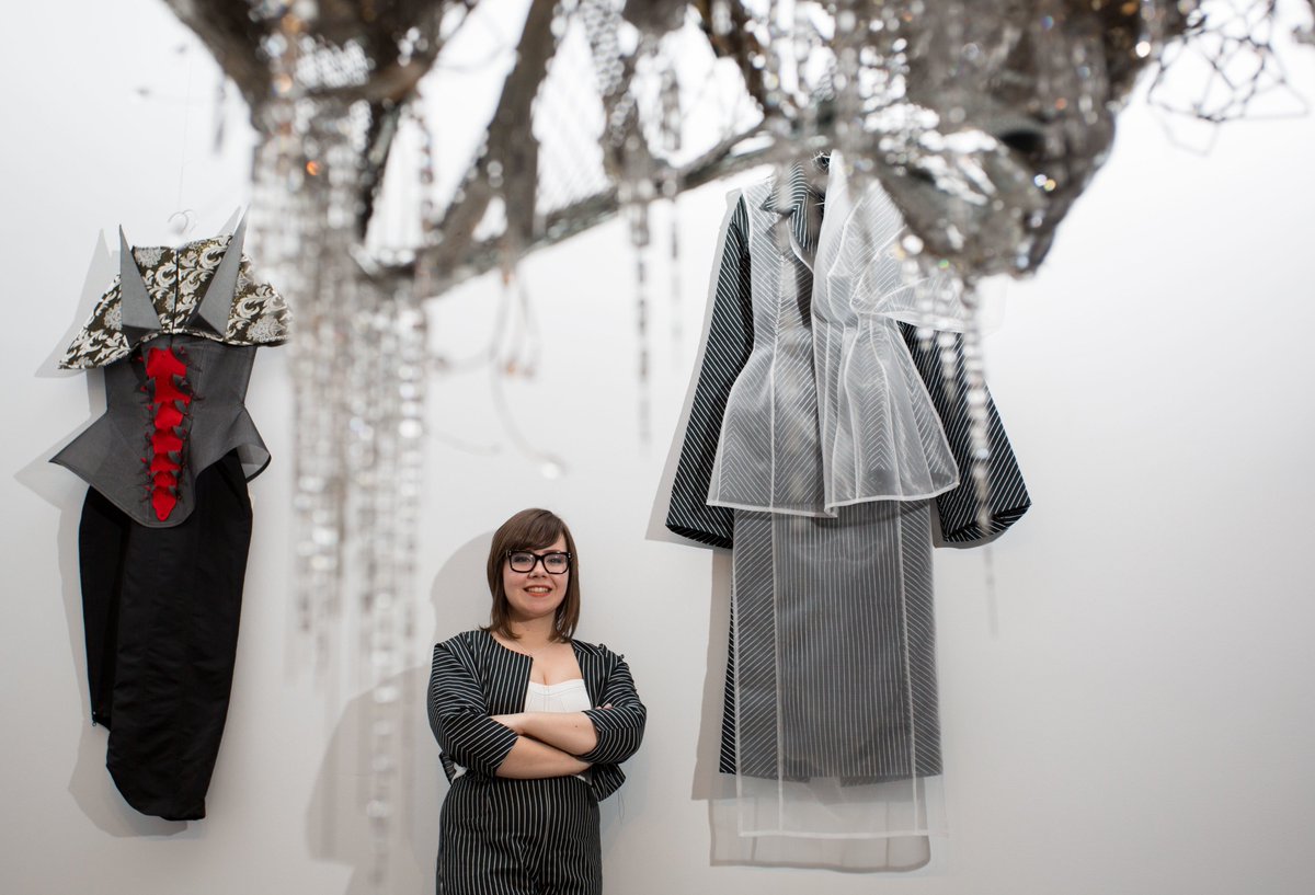 TUS_Midwest's tweet image. LSAD's BA Fashion Design Graduate Exhibition and Fashion Film launched at Unwrap Fashion Festival last Thursday evening in partnership with @eva_Limerick and @limerickgallery. @alanplacephoto caught some special moments on the night, head over to @LSADatLIT Facebook for a look!