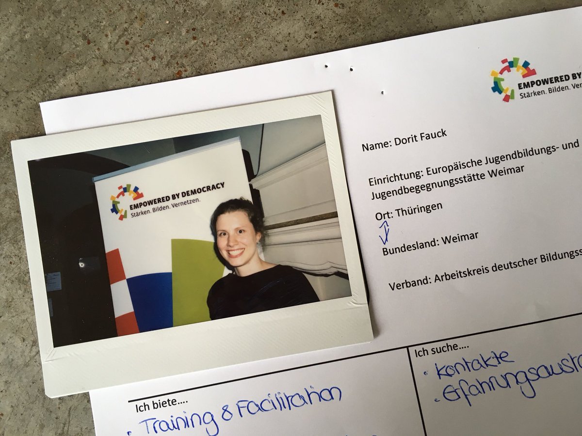 dorit_rit's tweet photo. The month of May has been full of conferences. Hope that future projects will develop fromof those wonderful connections we made! #empoweredbydemocracy @bpb_de #politischebildung #demokratieleben #demokratiebildung #ejbw https://t.co/K6SEcoQBS5