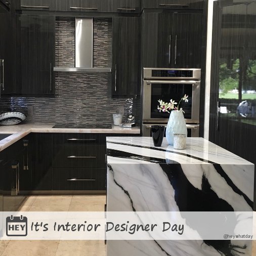 HeyWhatDay's tweet photo. It's Interior Designer Day!
#InteriorDesignerDay #HugYourInteriorDesignerDay https://t.co/sYYSkyhzHH