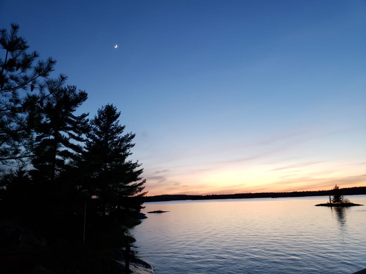 First cottage weekend at Stoney Lake was a resounding success.  #CottageLife