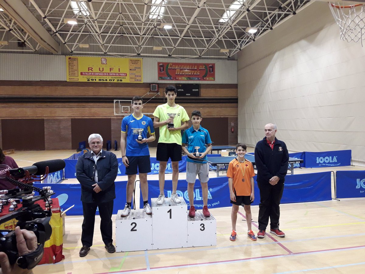 Rodrigo de ALCORCON TM segundo Infantil en el Torneo de la Fed. Mad. De TM en Guadarrama, ENHORABUENA,