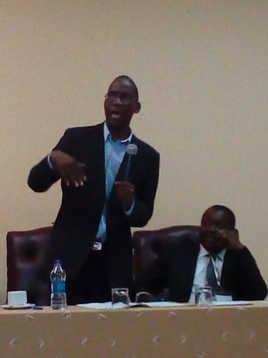 Professor L Madhuku addressing on expectations from 3 key groups in the Trade union operational space <a href="/ZctuZimbabwe/">ZCTU - Zimbabwe</a> political Strategy Workshop.<a href="/uniglobalunion/">UNI Global Union</a> <a href="/_cosatu/">@COSATU Today</a> <a href="/FESnewsbrief/">FES Connect</a>