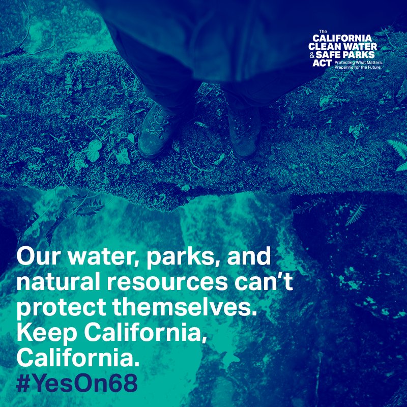Today is the last day to register to vote in the June 5 primary. Don't miss your opportunity to say #YesOn68!
sempervirens.org/proposition-68/