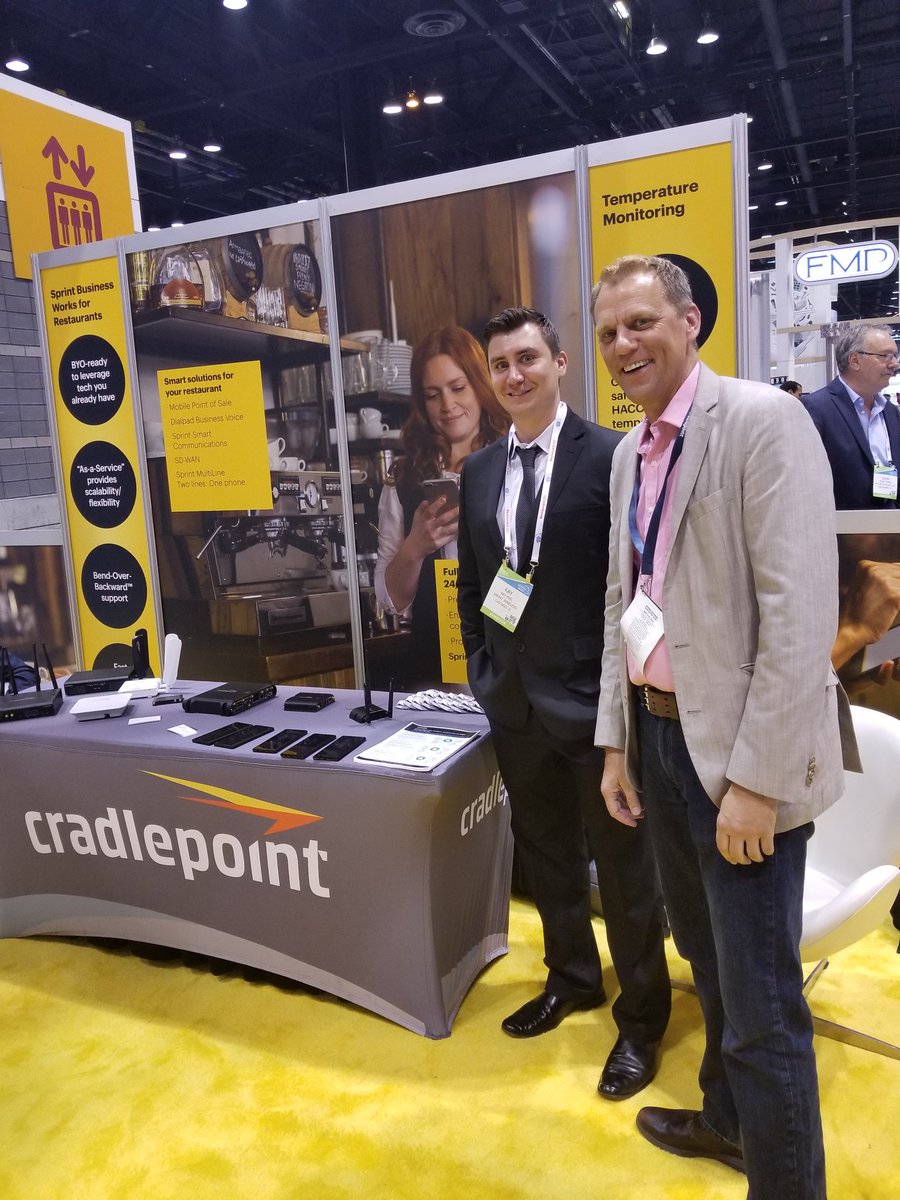 PhilKay_'s tweet image. Excellent partnership with John Jordan from Cradlepoint at the NRA event!