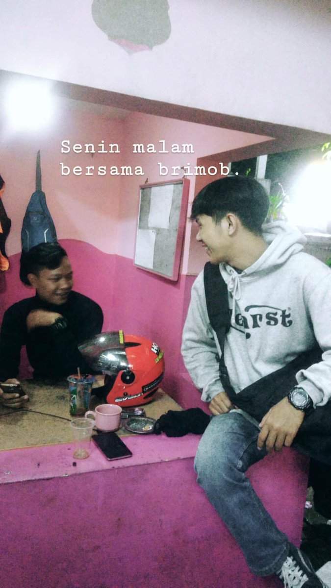 Kemarin sekitar pukul 22.00
Wib bantuin brimob jaga.