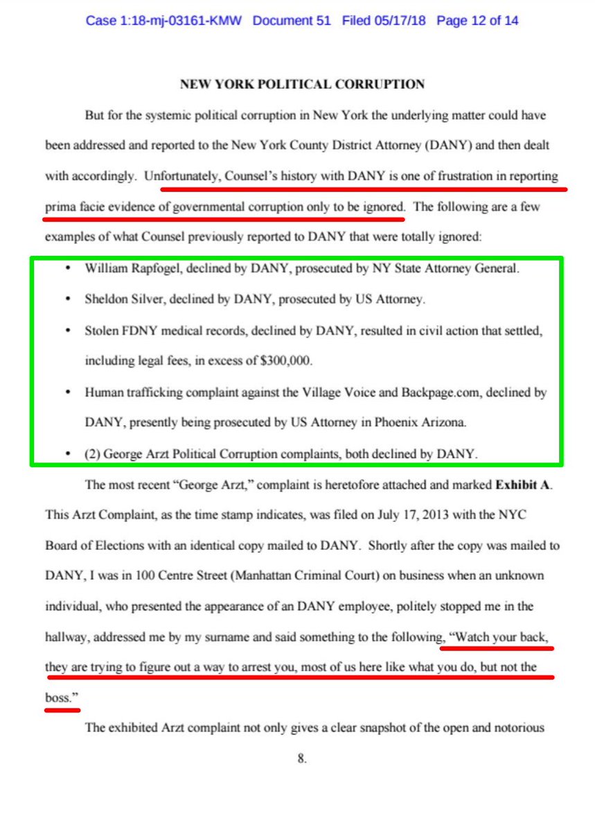 almostjingo's tweet photo. Disgusting. The political corruption inside the District Attorney’s NYC is unforgivable, among many things they declined to prosecute human trafficking by Backpage! DA’s who attempted to seek justice were threatened. #ElliotSpitzer #AndrewCuomo #EricScheiderman ARE DIRTY #DANY https://t.co/qN13MXUzhU