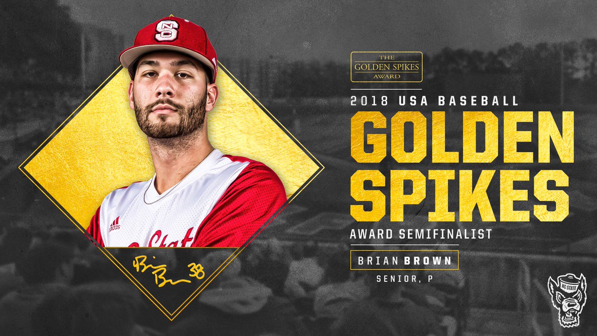 🚨 MORE EXCITING NEWS 📰

WOW, what a day for <a href="/bbrownie33/">Brian Brown</a>!

ACC Pitcher of the Year ✅

USA Baseball Golden Spikes Award Semifinalist ✅

📝 - gopack.com/news/2018/5/21…