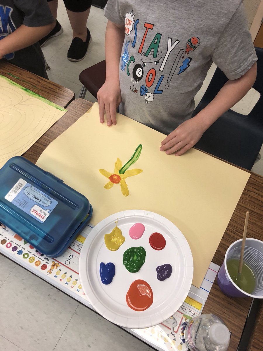 MrsTruzz's tweet photo. We kicked off our ABC Countdown to Summer being artists today! #artistday #createamasterpiece @FJDugan π¨ https://t.co/nOtL7EK4Hd