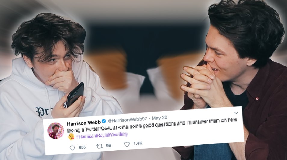 HarrisonWebb97's tweet photo. RT FOR A DM 

BROTHER TAKES OVER MY TWITTER
(went too far) 

⬇️
https://t.co/X9jnLl9yZW
⬆️

😵🤭 https://t.co/a5QjAali6Q