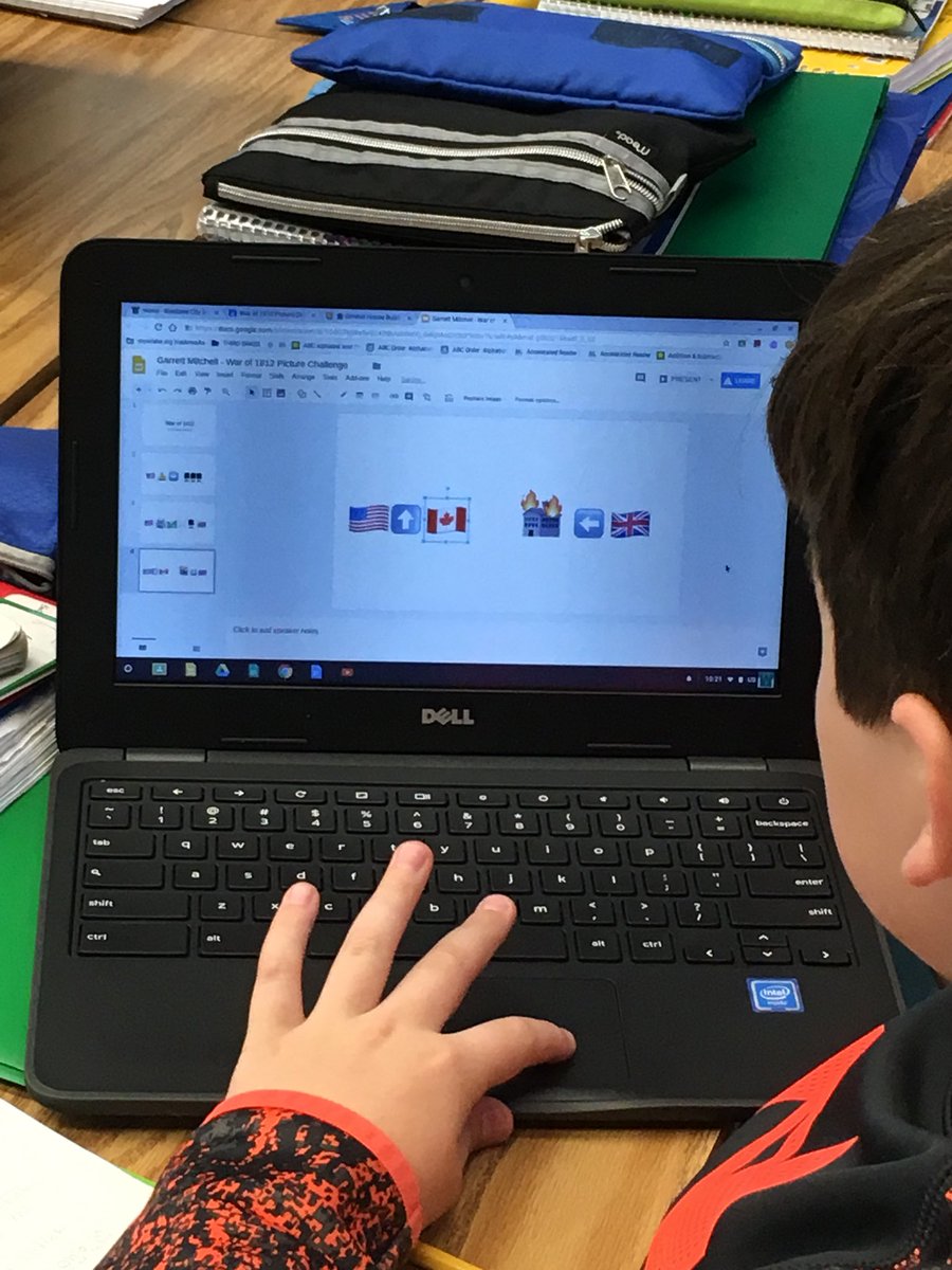 MsB1617's tweet photo. Thinking about visual literacy, icons, and how we might retell the details of the War is 1812 in only images. Fondly remembering my #TeacherLeaderCohort with @edtechteam! @WestlakeSchools https://t.co/73Mwk6yKQw