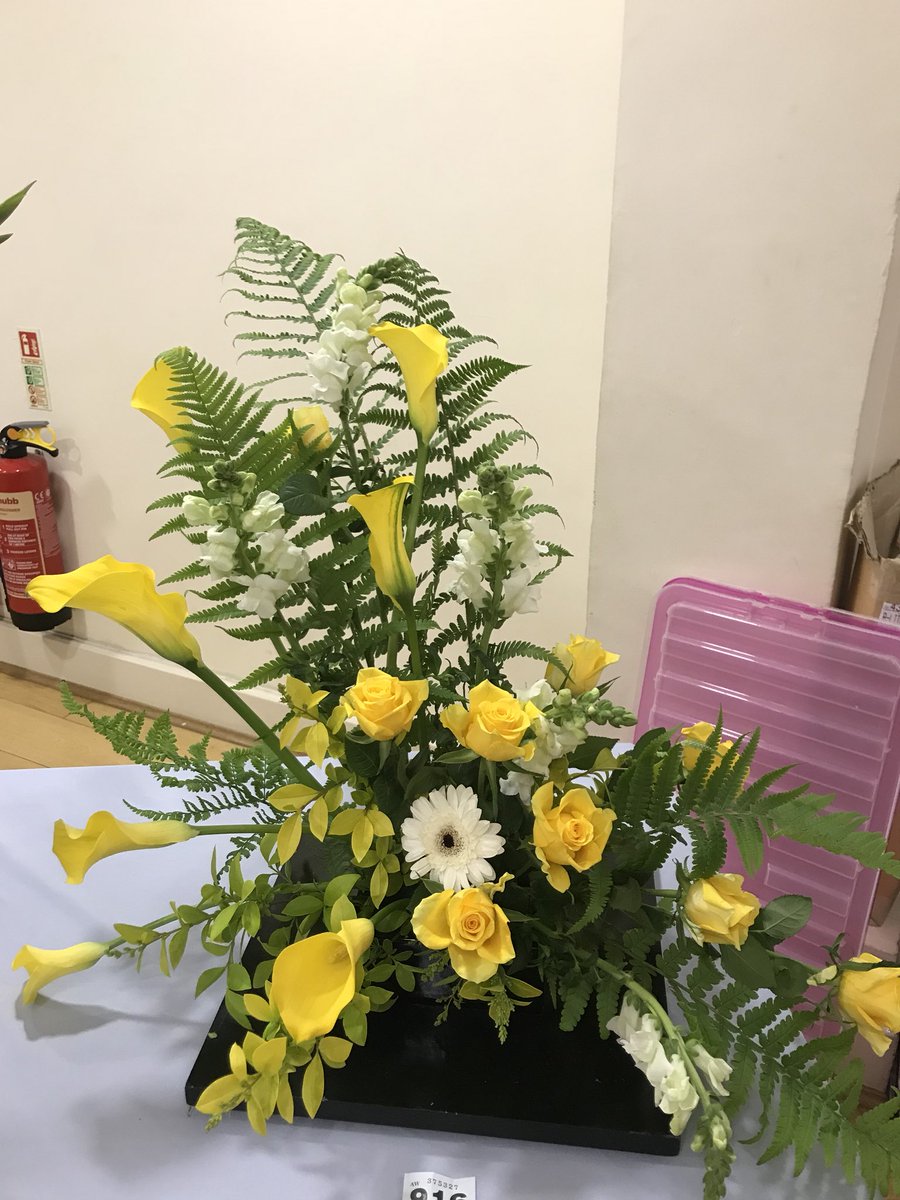 Great flower demonstration tonight