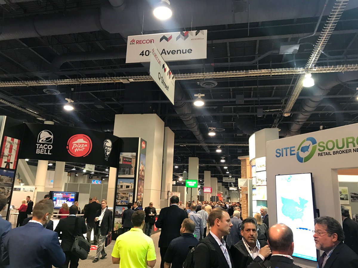 PrecisionRG's tweet photo. Great first day at @ICSC in @LVCVA with #SiteSource! Contact our office to schedule and appointment. #ICSC #ICSCRECON #ICSC2018 #CRE #Retail @SwaaHealey @steveprecision1 https://t.co/O6kov2SSle