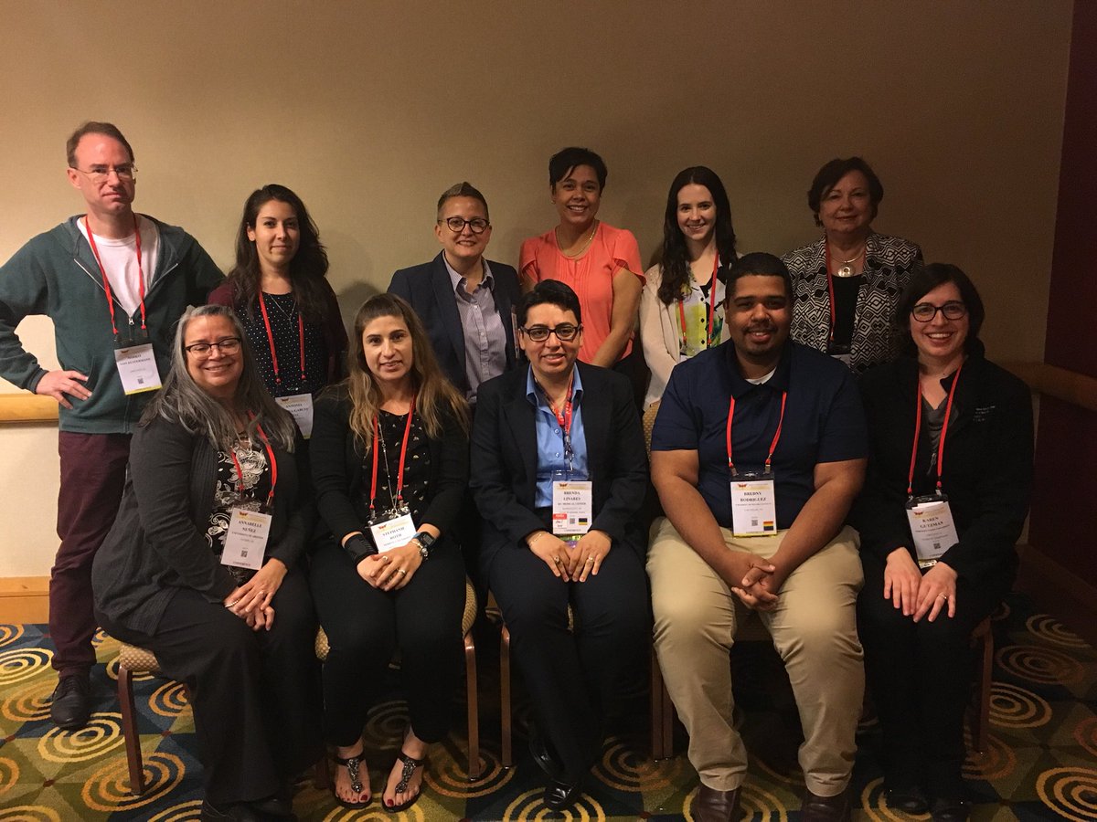 brenda_linares's tweet image. The Latino SIG had another successful meeting today! #Mlanet18