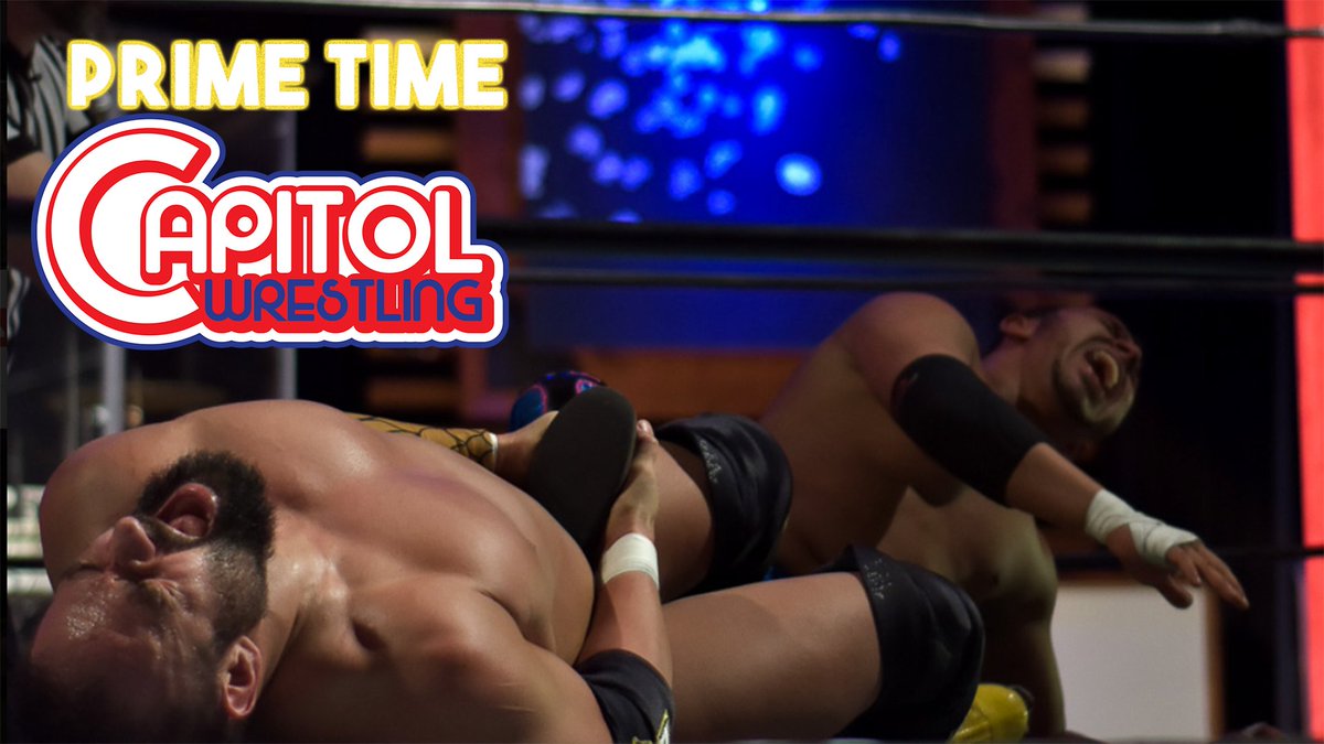 CatalystWrestle's tweet photo. Before the Brand New Episode Tonight, head on over to the Capitol Wrestling #Twitch for #PRIMETIME. We'll be showing off the best of Capitol Wrestling from 5 PM right up until the premiere of the new episode. #ComeToTheCapitol
Link: https://t.co/RorOq1HeDa https://t.co/CPmg5a0jKV
