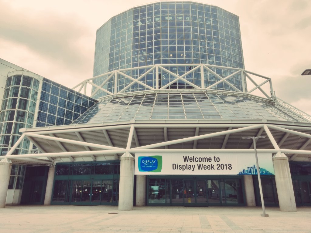 irimitech's tweet image. We are in Los Angeles for #DisplayWeek18
