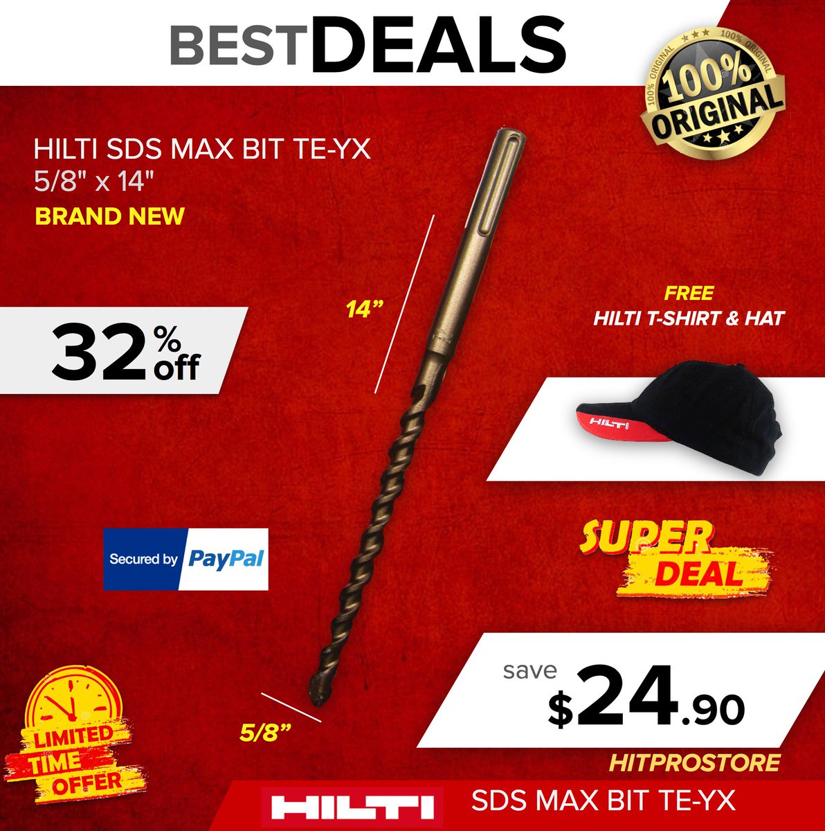 StoreHit's tweet image. This and more at hitprostore.com SEE our #deals